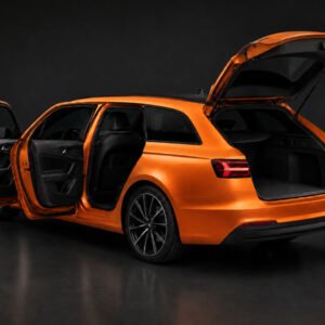 Passgenaues Lackschutzfolien-Set zum Schutz von Ladekante und Einstiegsleisten eines Autos