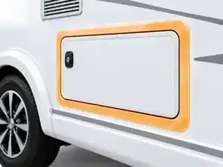 Schutzfolie für Caravan und Camper an Serviceklappen und Kanten