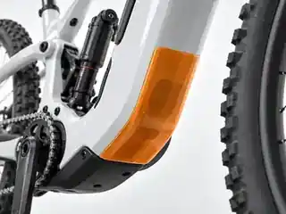 Schutzfolie für Fahrrad und E-Bike am Unterrohr gegen Steinschlag